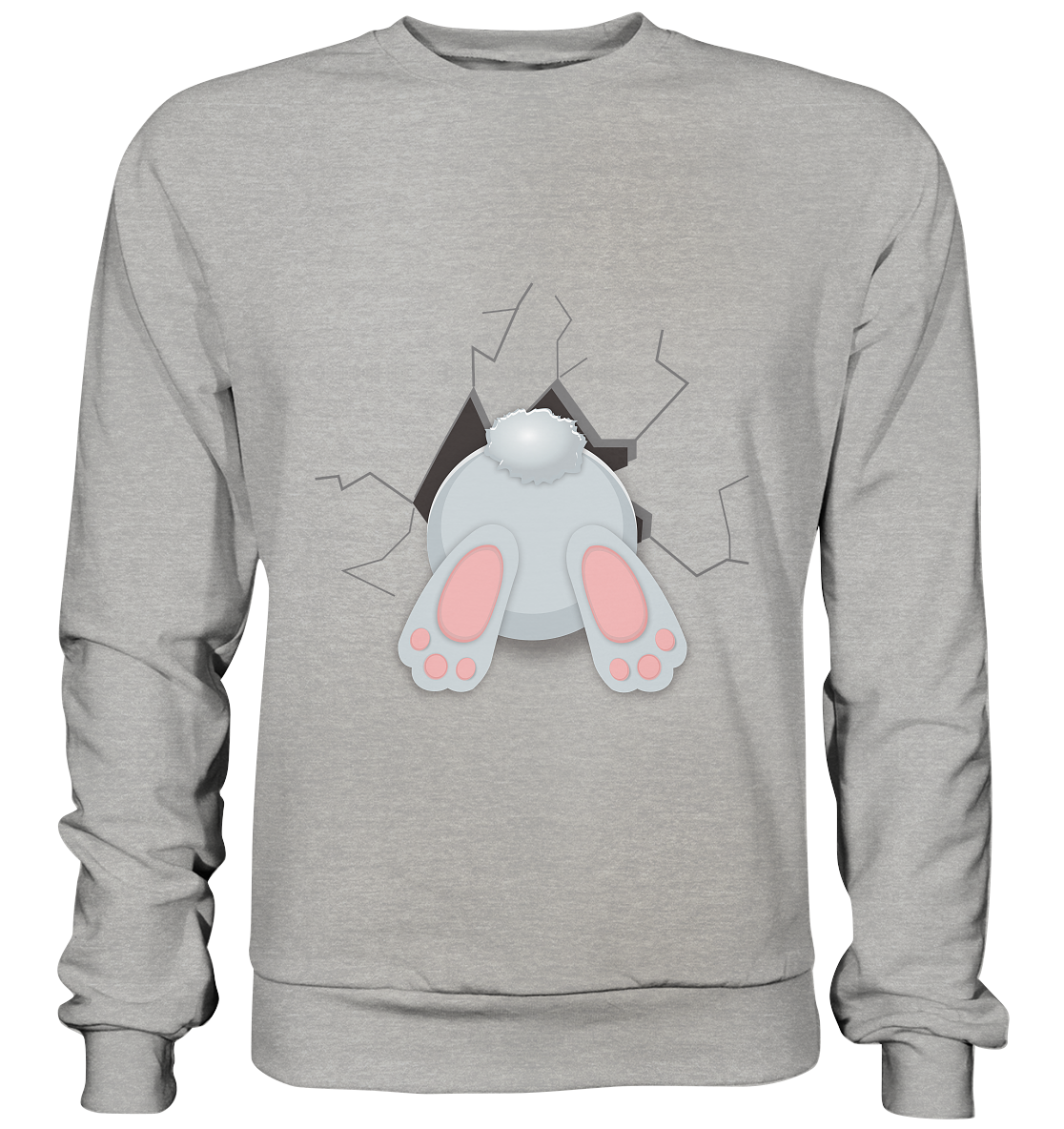 Easter Backside - Basic Sweatshirt