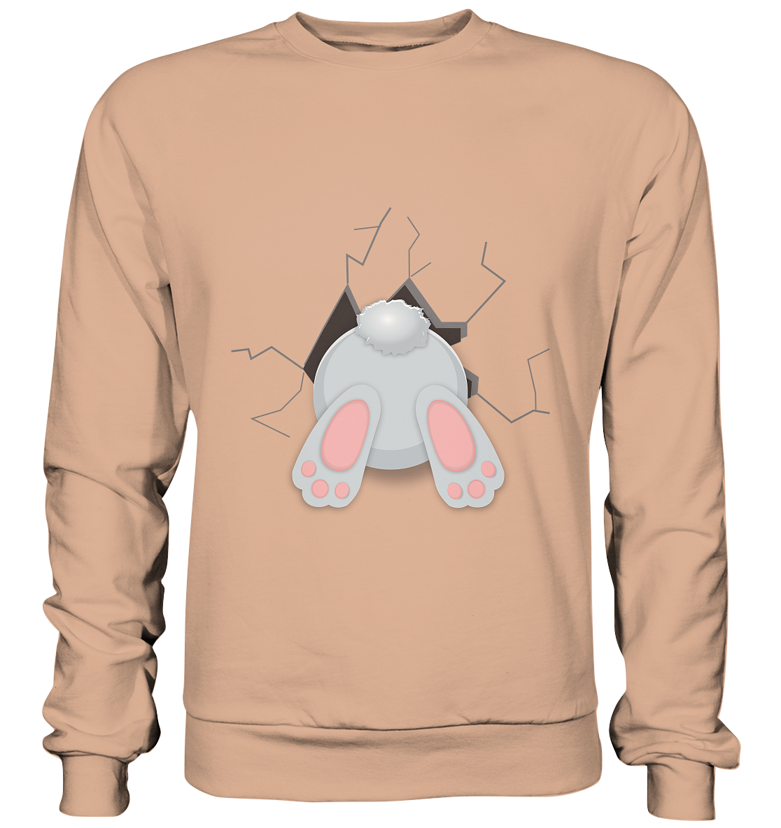 Easter Backside - Basic Sweatshirt