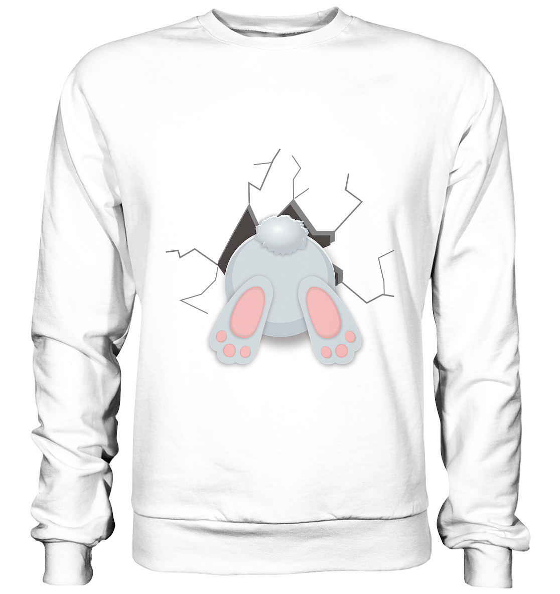 Easter Backside - Basic Sweatshirt