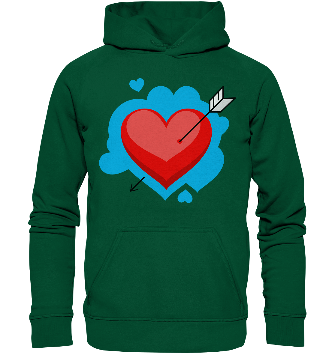 Heart - Basic Unisex Hoodie