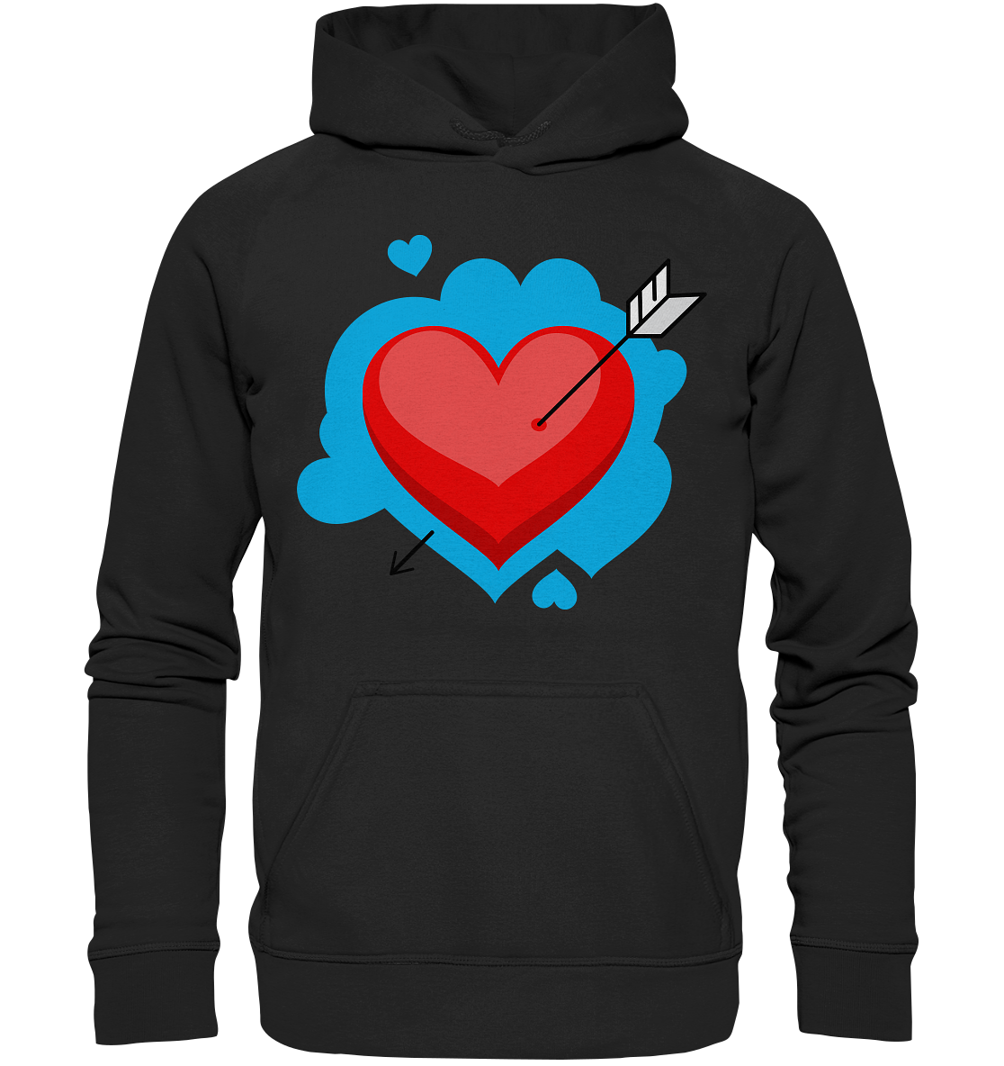 Heart - Basic Unisex Hoodie