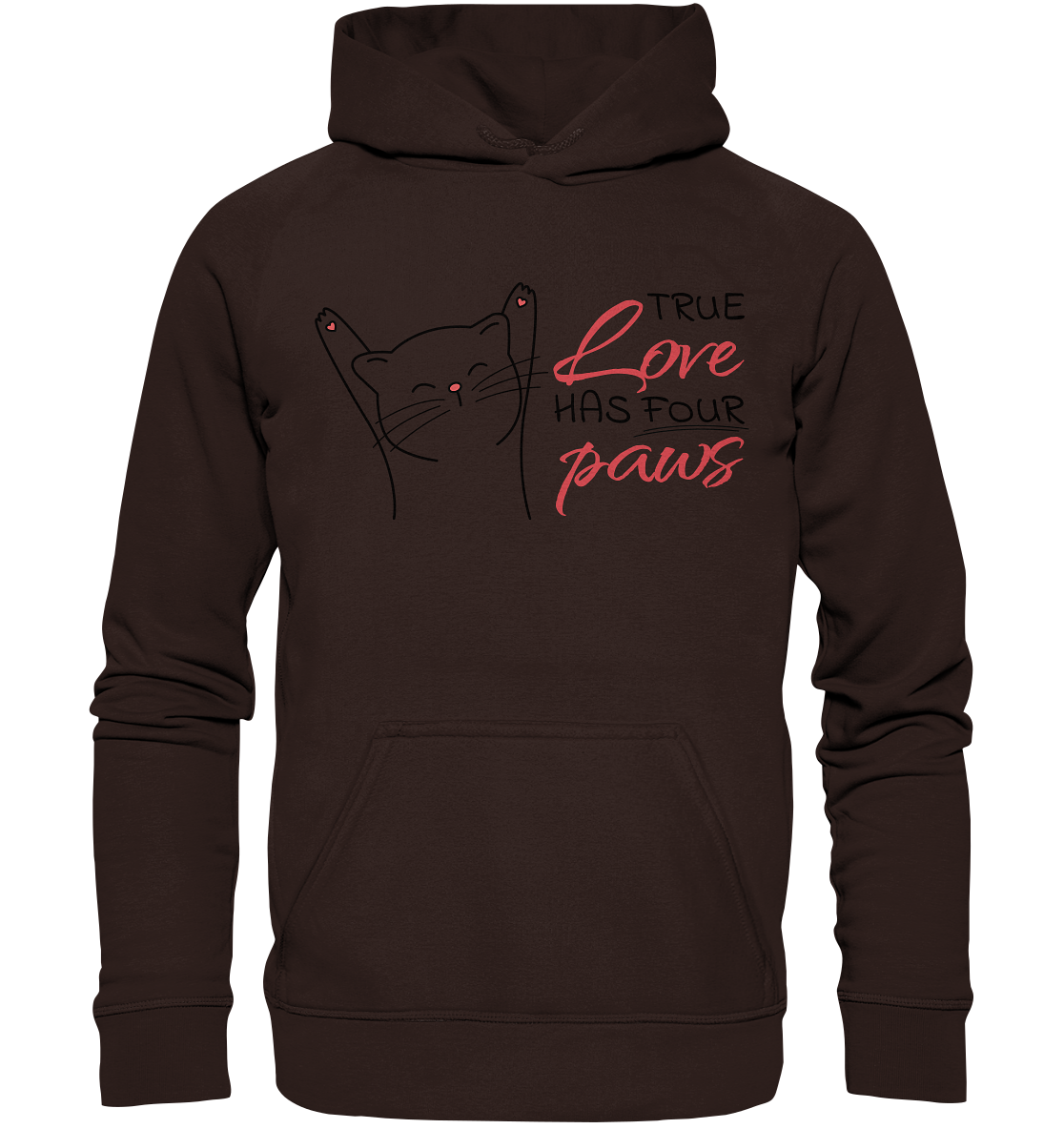 True Paw Love - Basic Unisex Hoodie