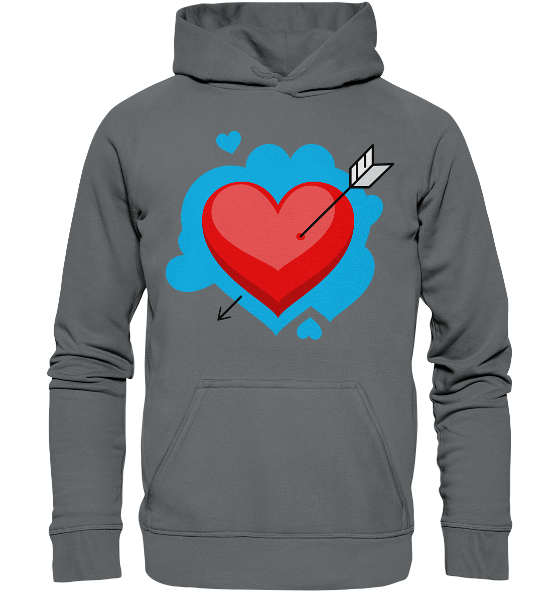 Heart - Basic Unisex Hoodie