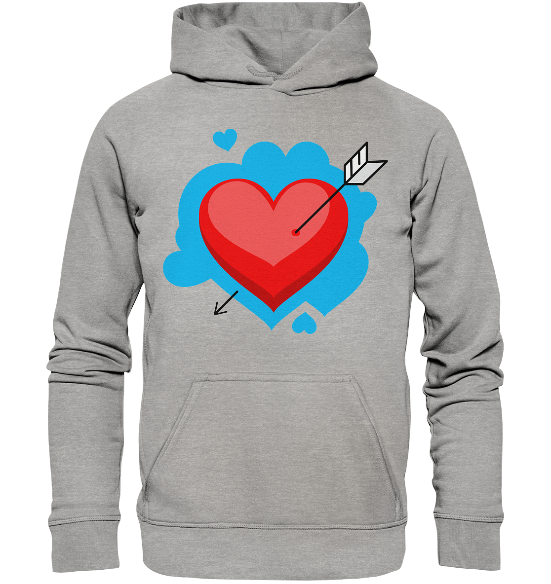 Heart - Basic Unisex Hoodie