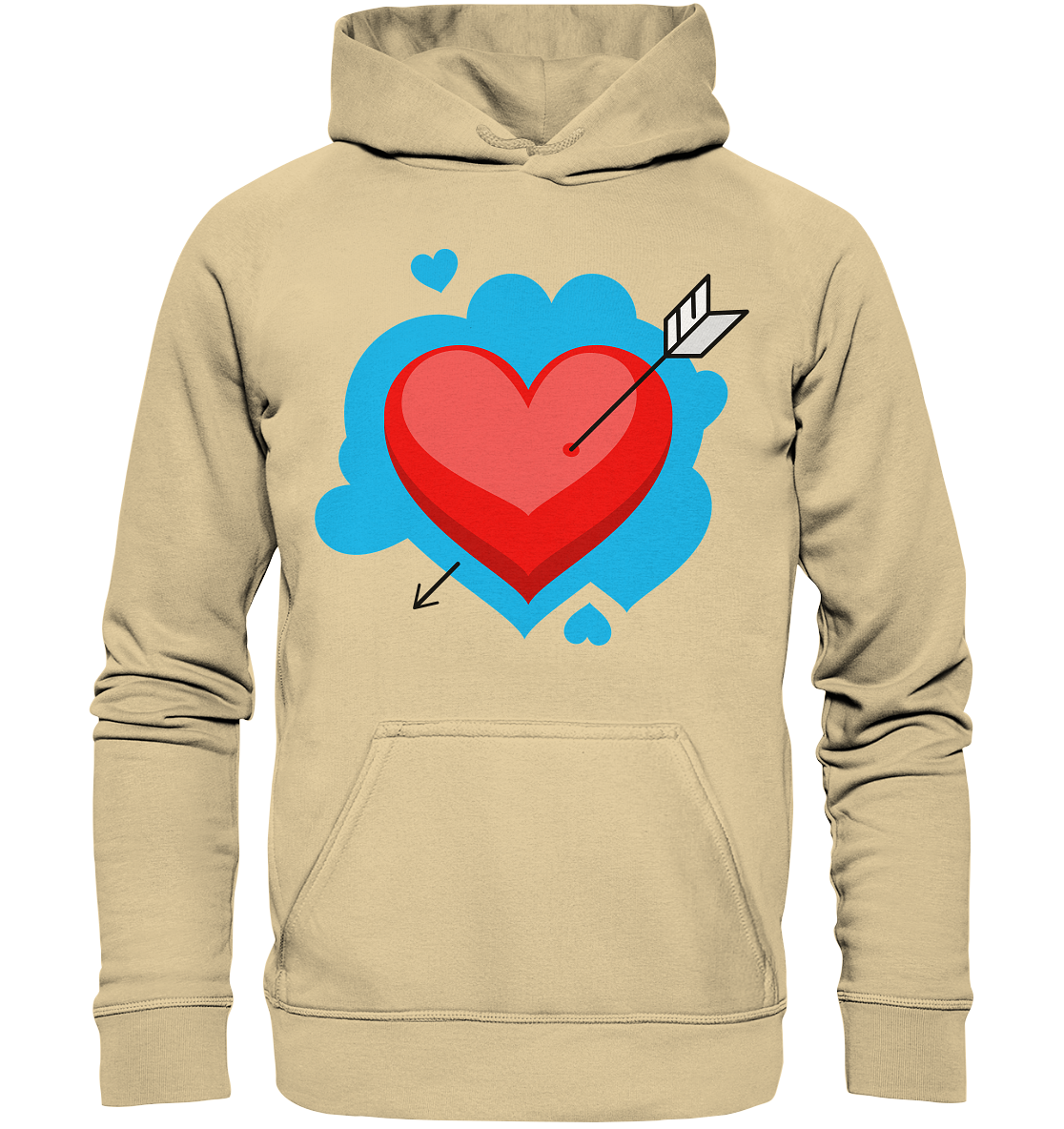 Heart - Basic Unisex Hoodie