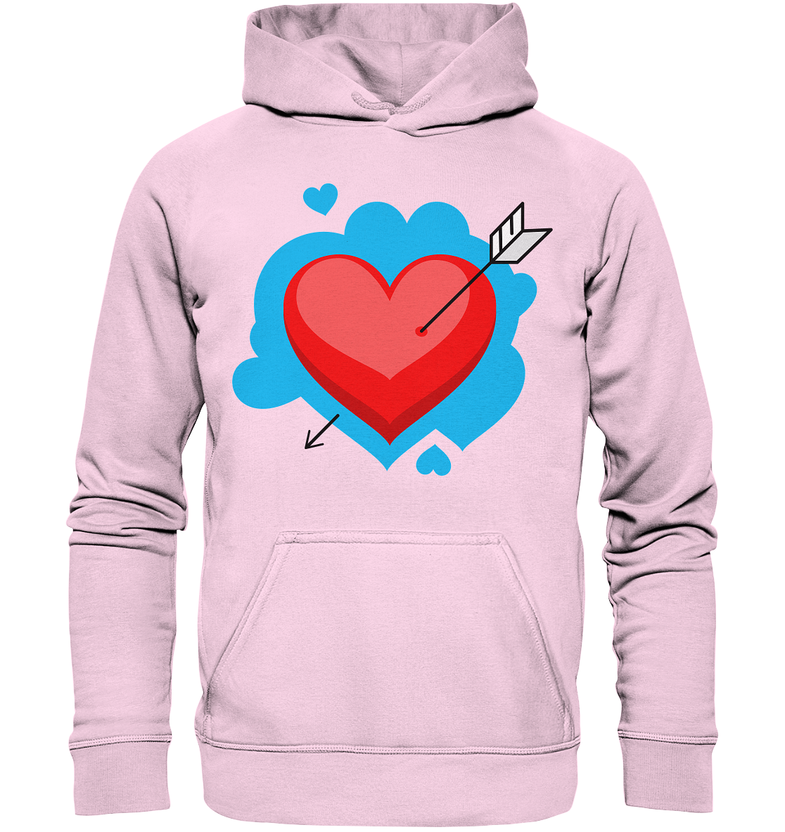 Heart - Basic Unisex Hoodie