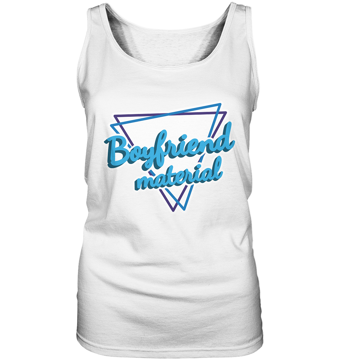 Boyfriend material - Ladies Tank-Top