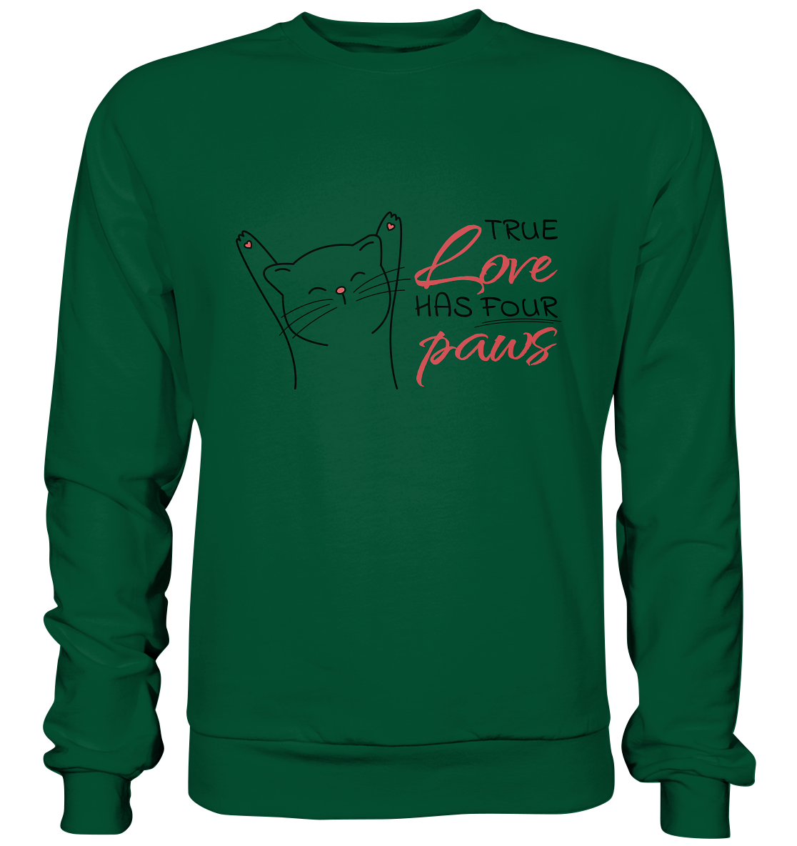 True Paw Love - Basic Sweatshirt