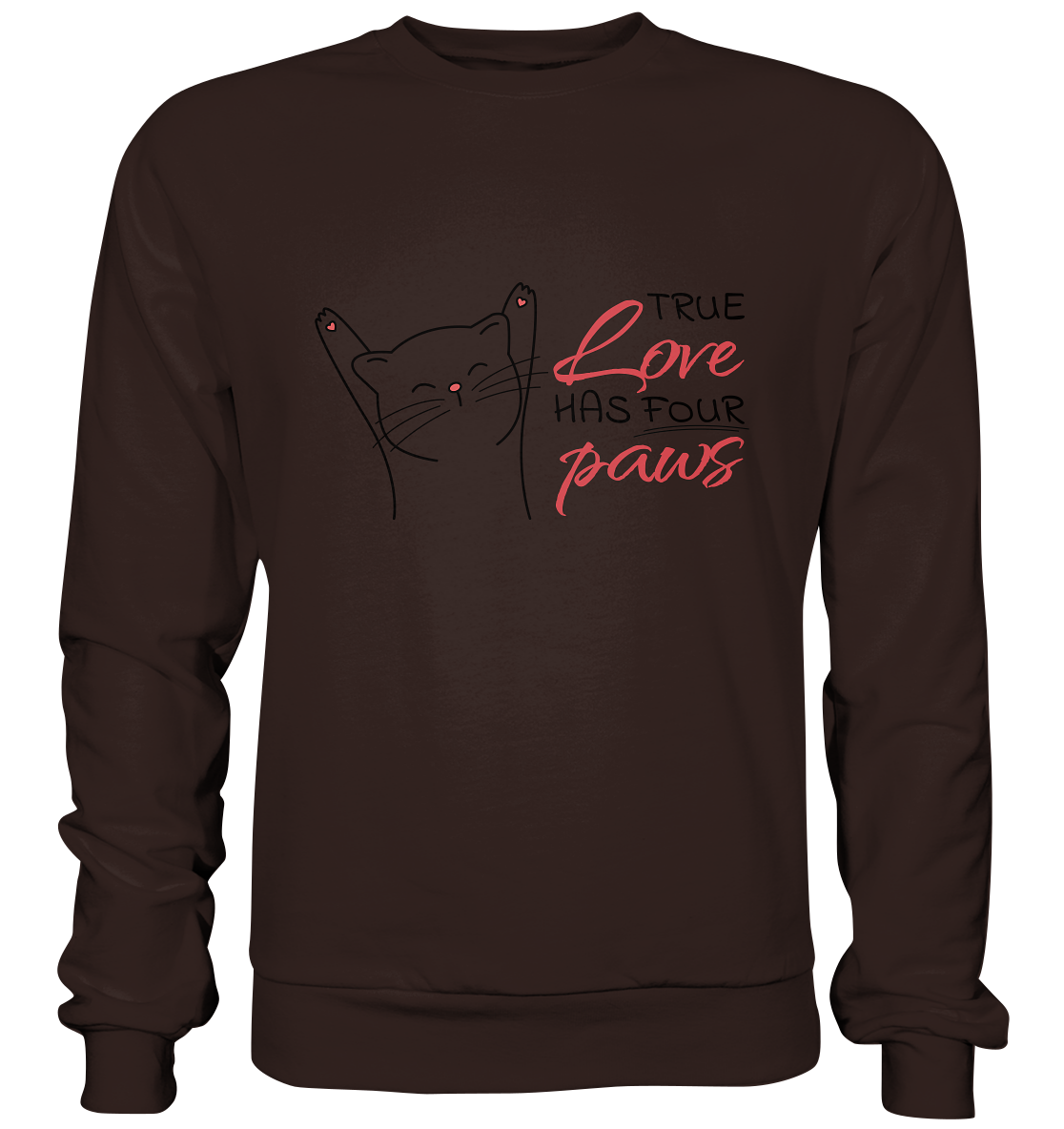 True Paw Love - Basic Sweatshirt