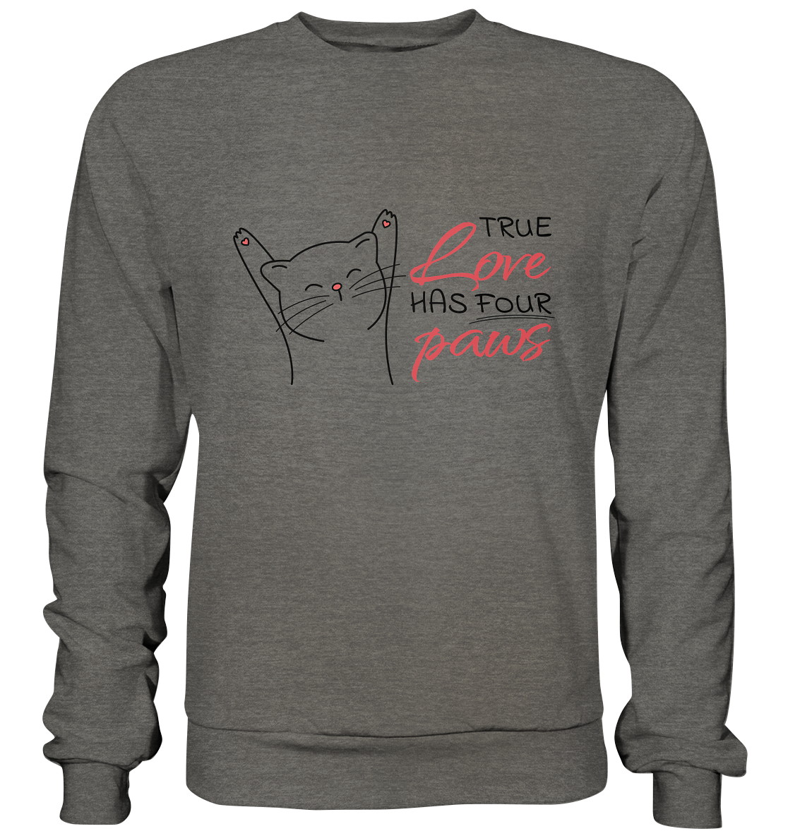 True Paw Love - Basic Sweatshirt