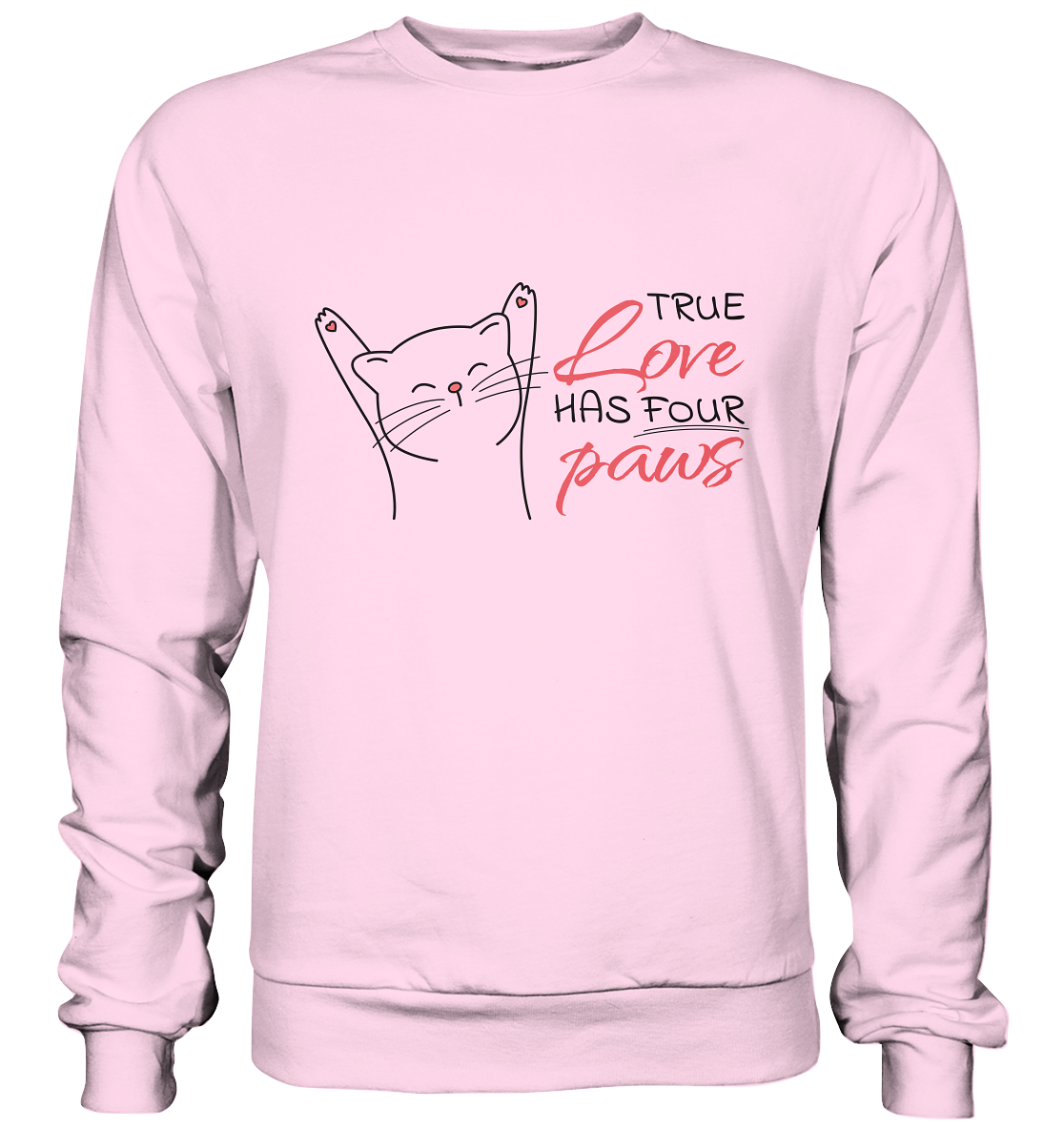 True Paw Love - Basic Sweatshirt