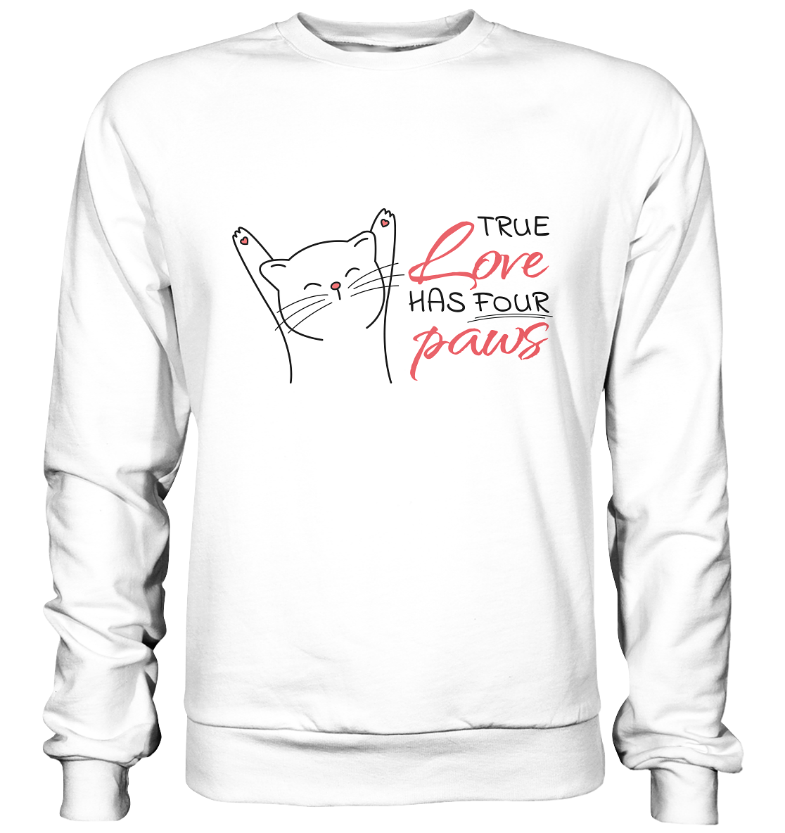 True Paw Love - Basic Sweatshirt