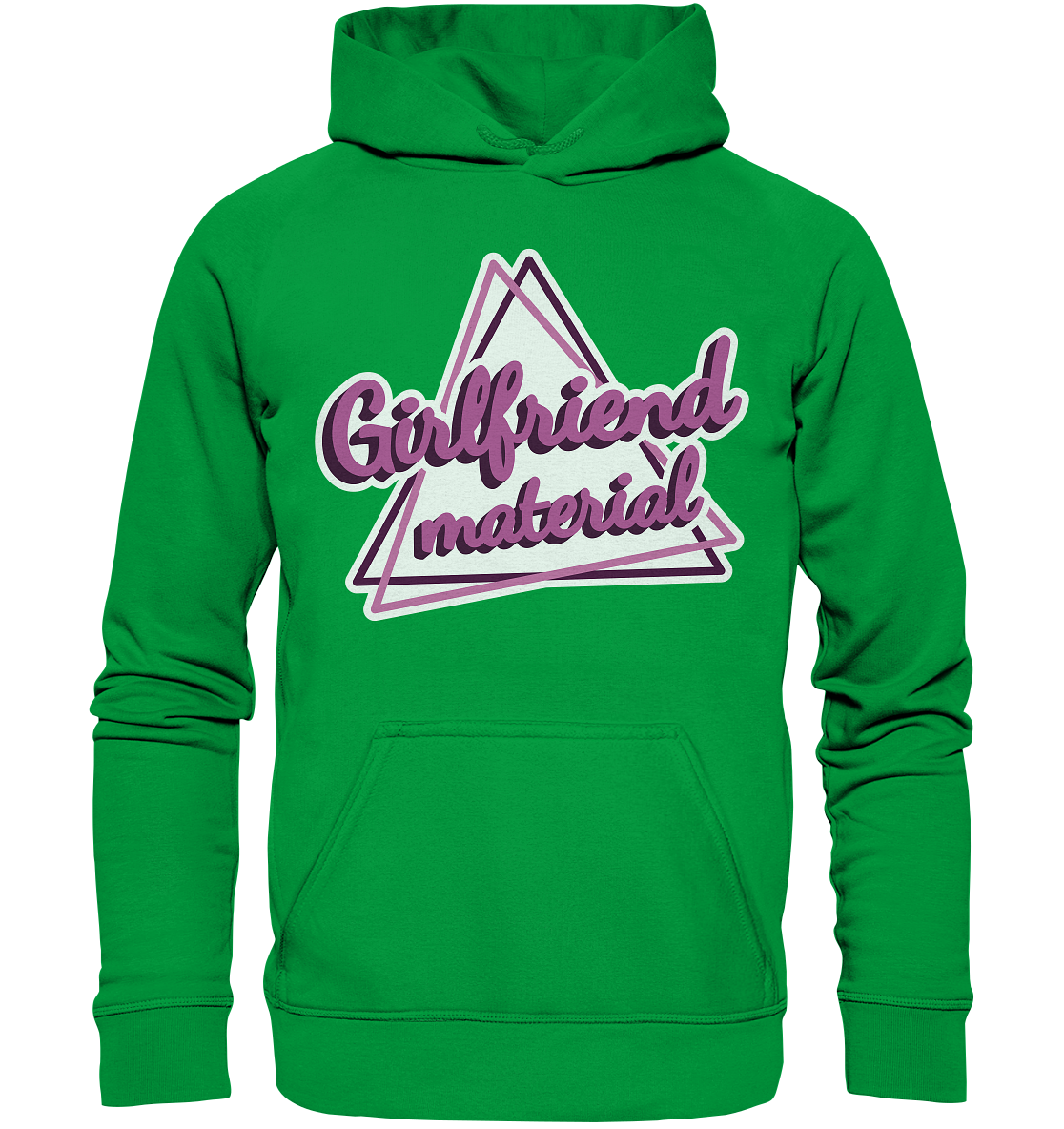 Girlfriend material - Basic Unisex Hoodie