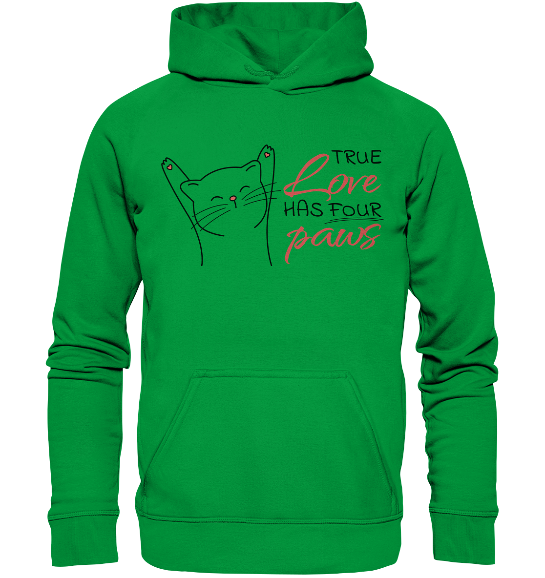 True Paw Love - Basic Unisex Hoodie