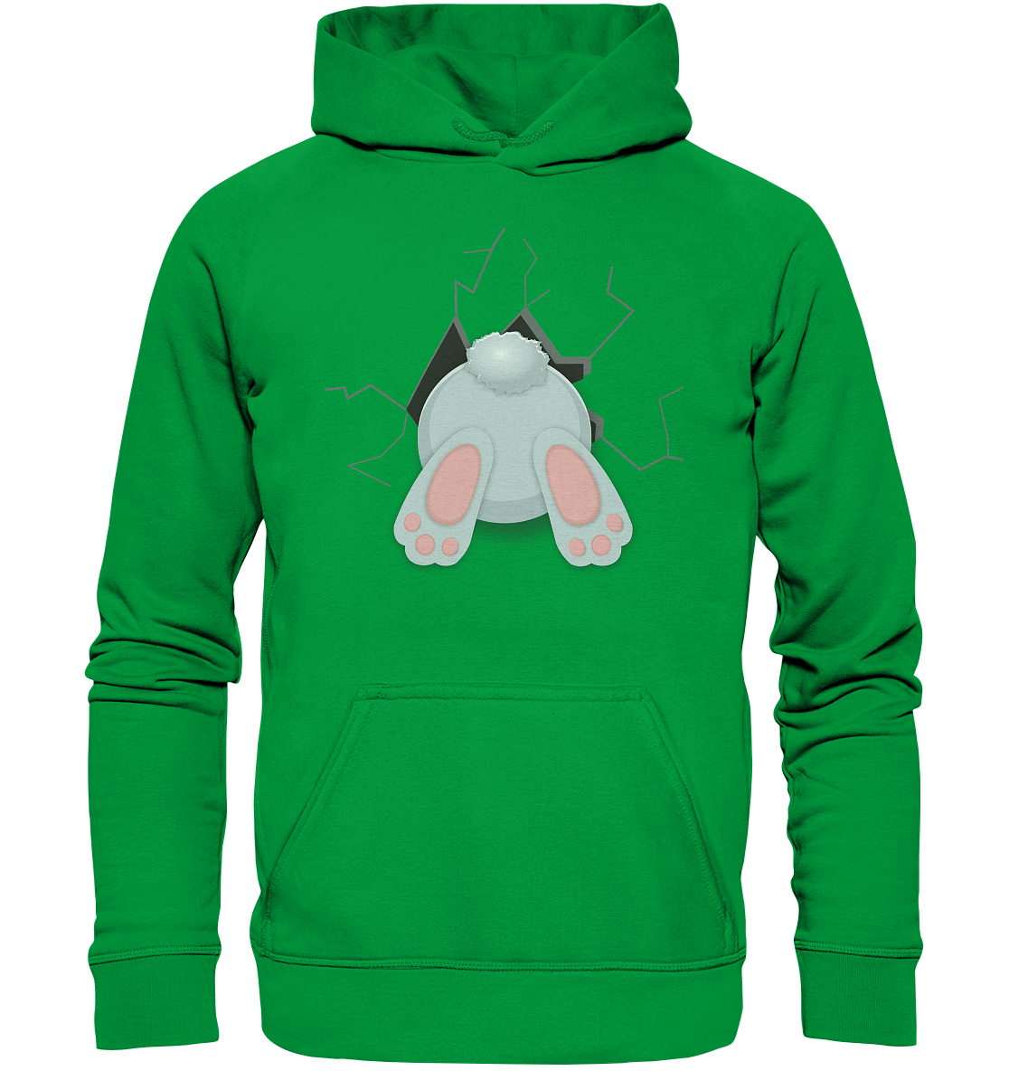 Easter Backside - Basic Unisex Hoodie