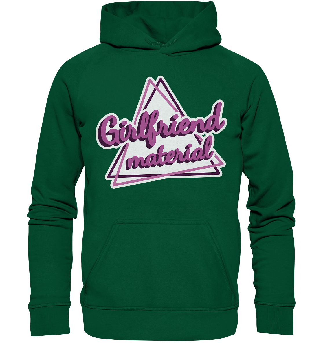 Girlfriend material - Basic Unisex Hoodie