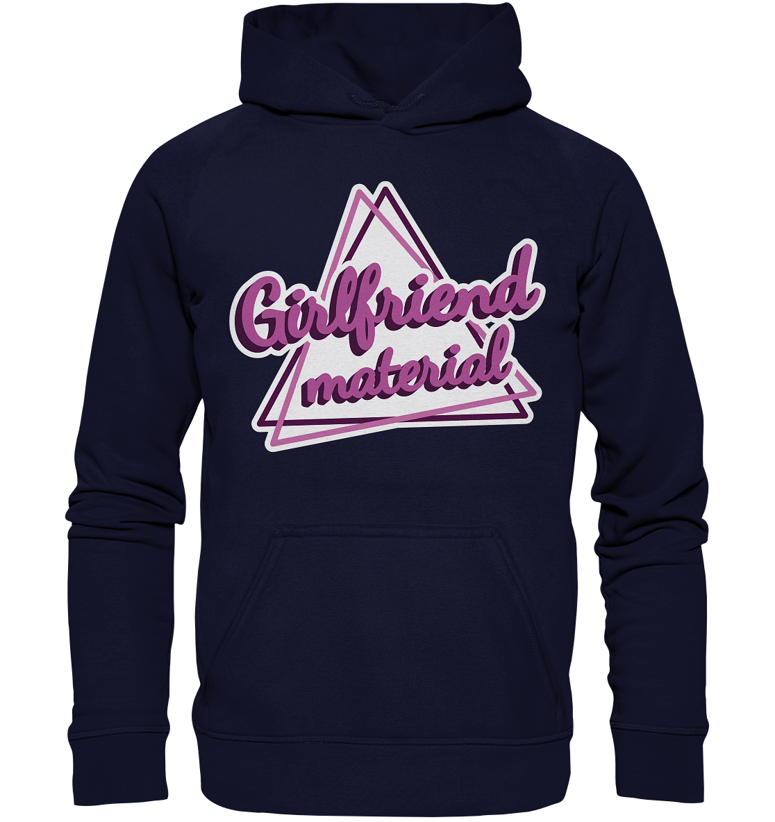 Girlfriend material - Basic Unisex Hoodie