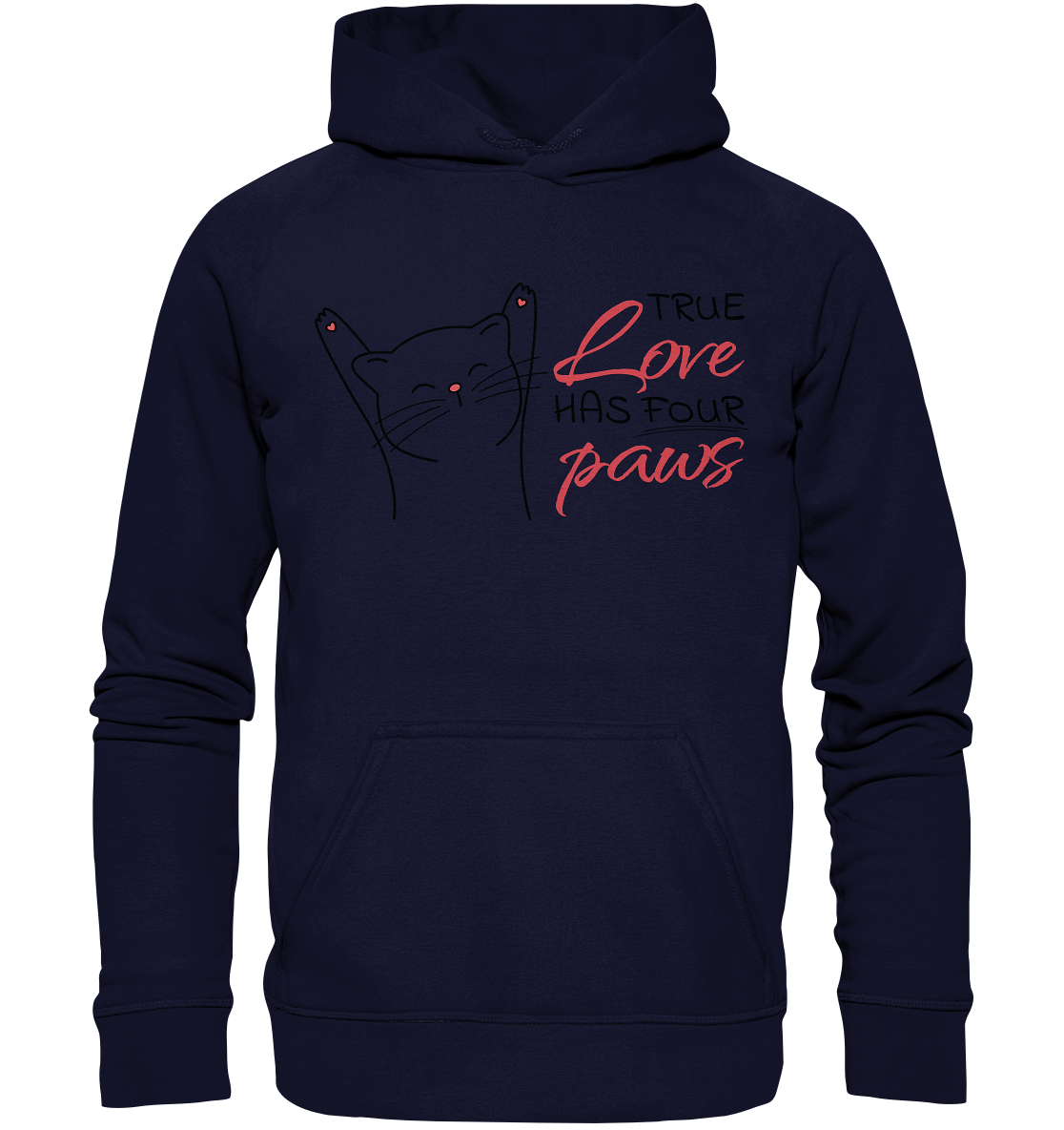 True Paw Love - Basic Unisex Hoodie