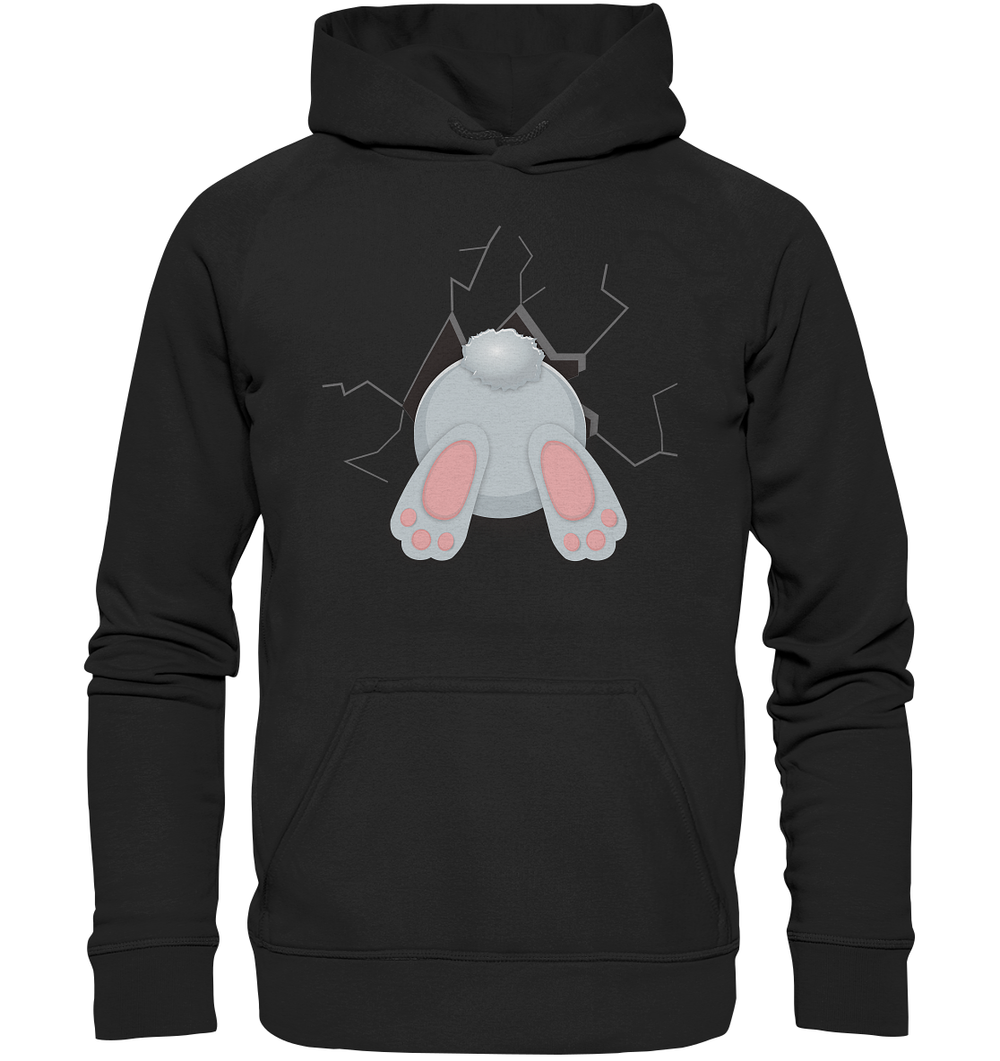 Easter Backside - Basic Unisex Hoodie