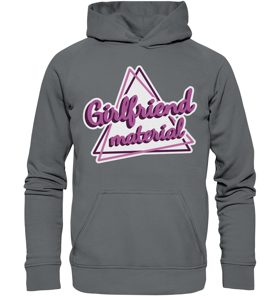 Girlfriend material - Basic Unisex Hoodie