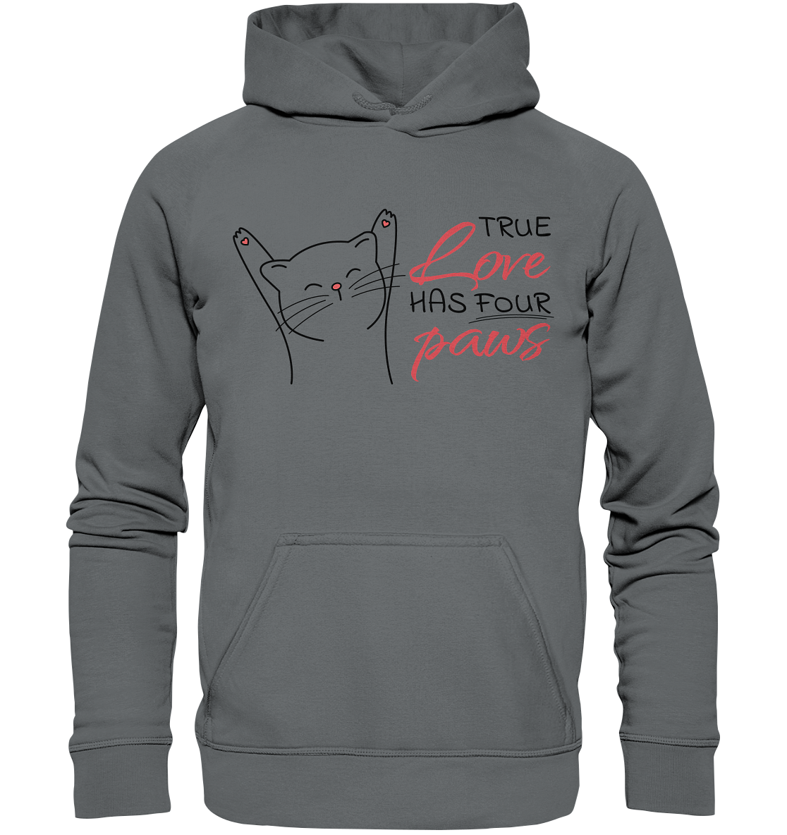 True Paw Love - Basic Unisex Hoodie