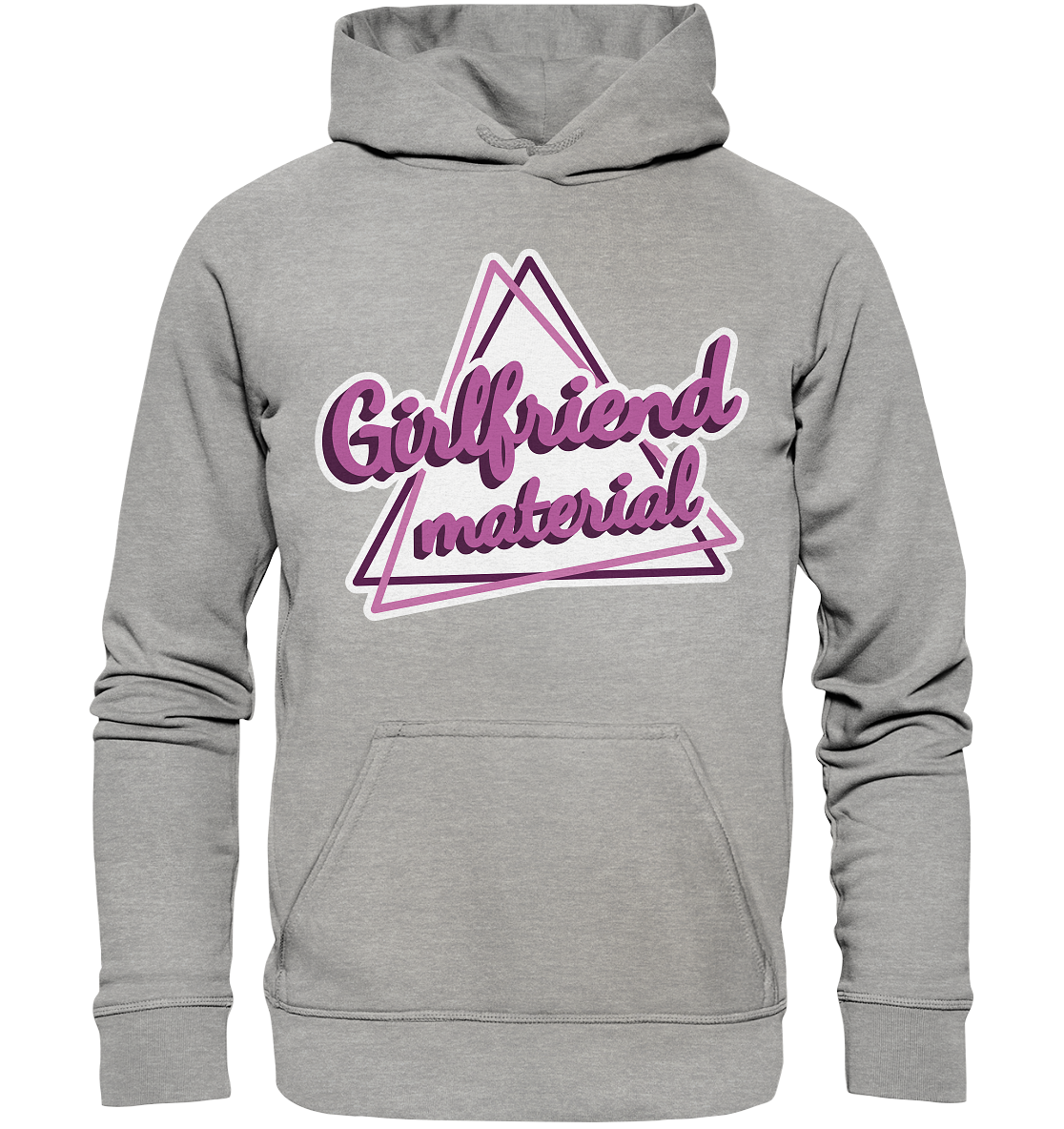 Girlfriend material - Basic Unisex Hoodie