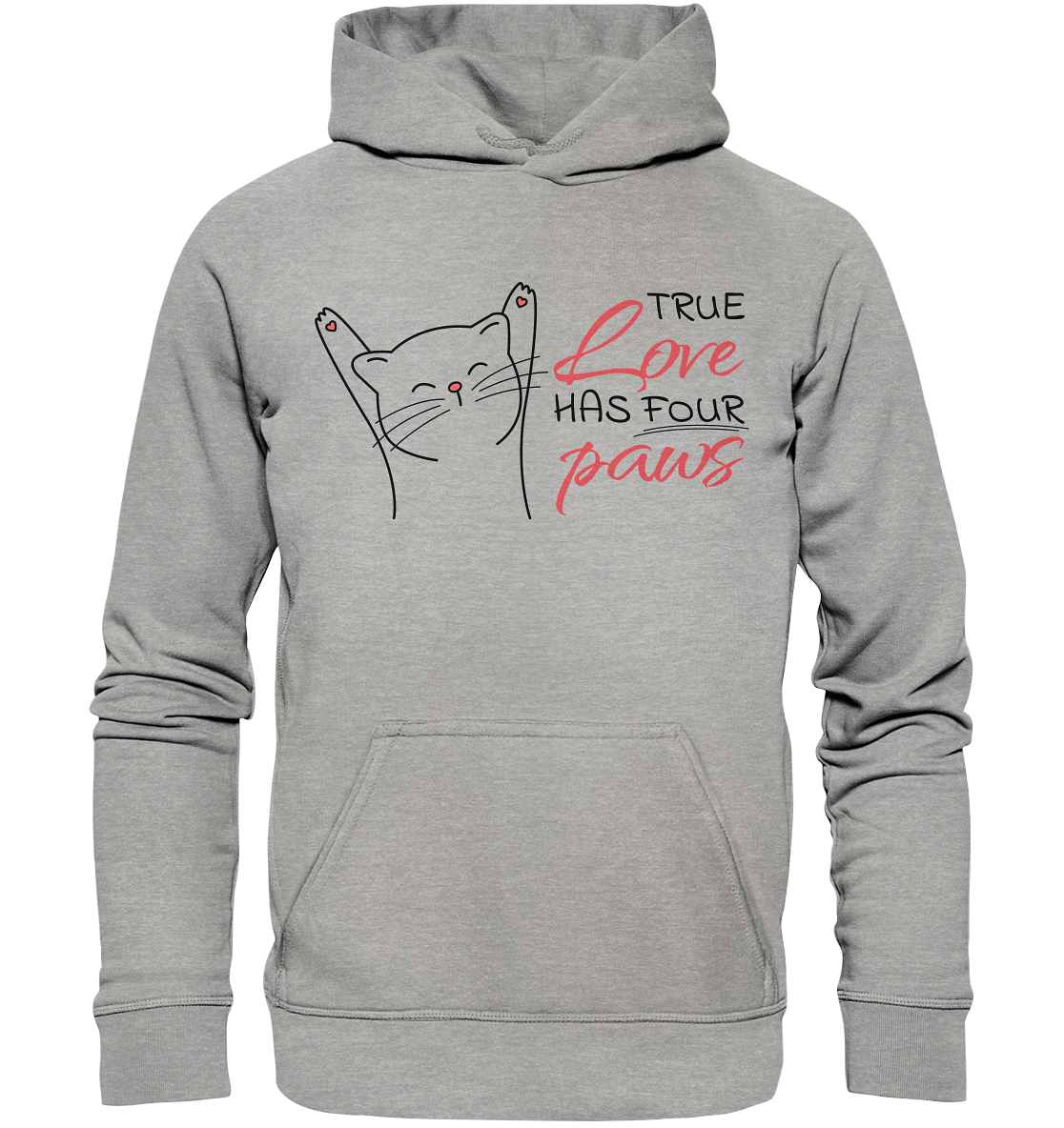 True Paw Love - Basic Unisex Hoodie