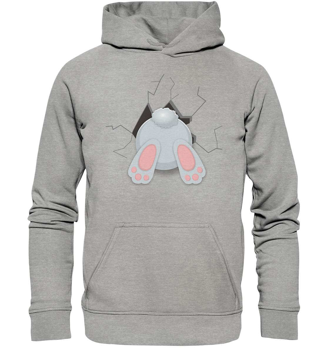 Easter Backside - Basic Unisex Hoodie