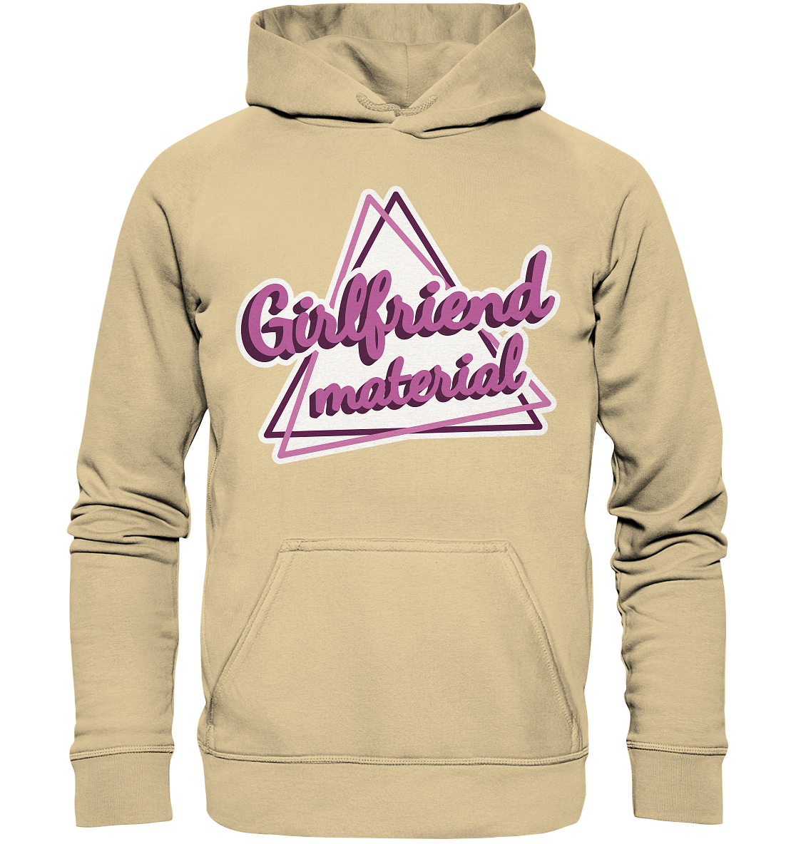 Girlfriend material - Basic Unisex Hoodie