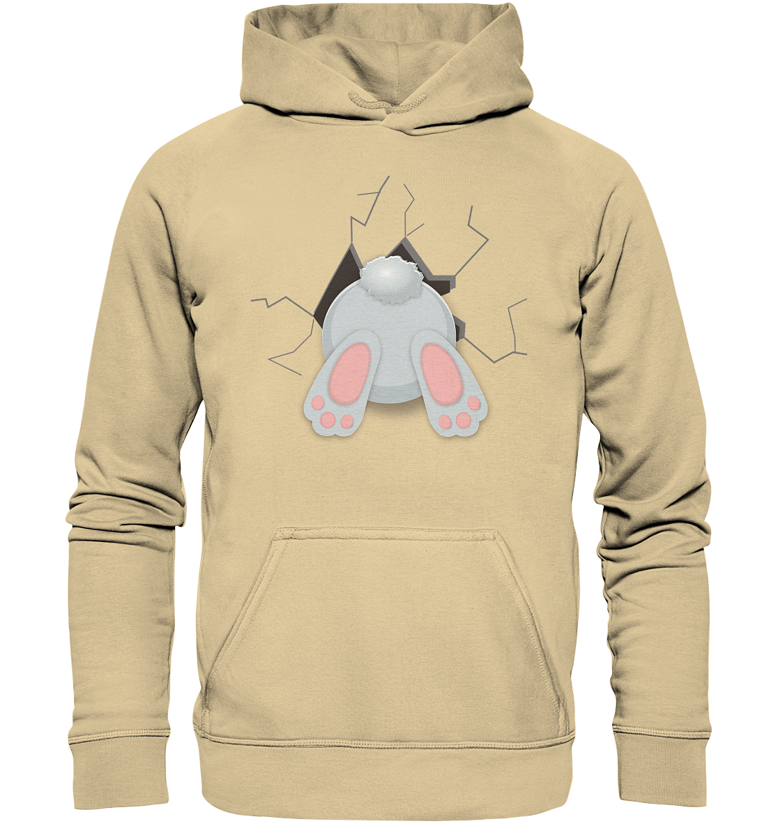 Easter Backside - Basic Unisex Hoodie