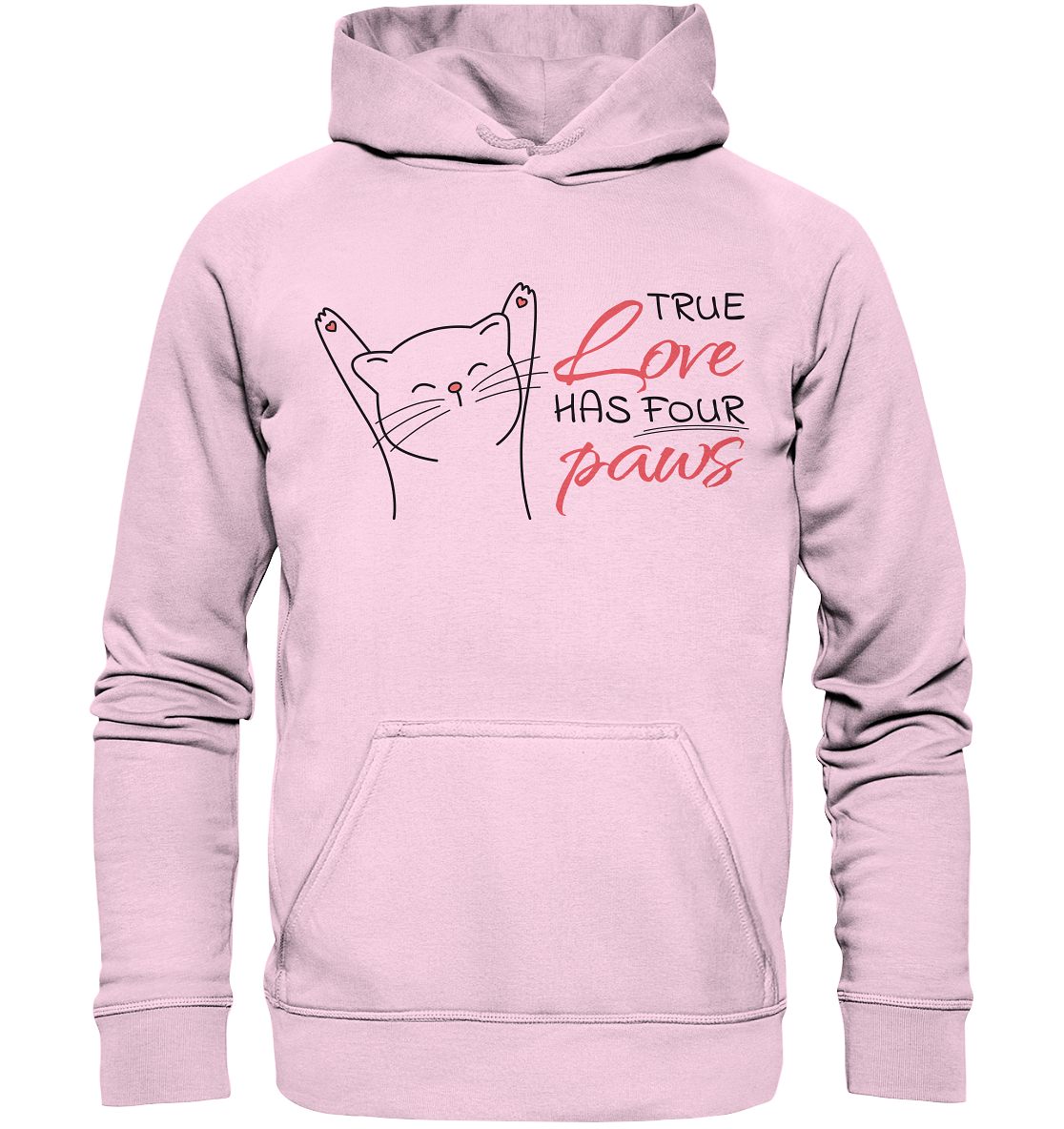 True Paw Love - Basic Unisex Hoodie