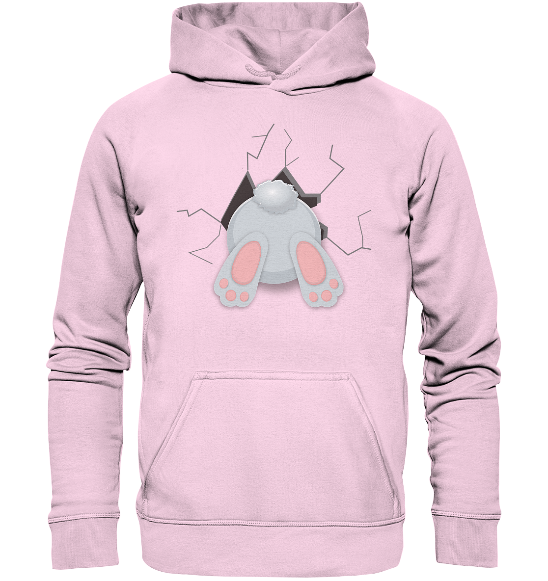 Easter Backside - Basic Unisex Hoodie