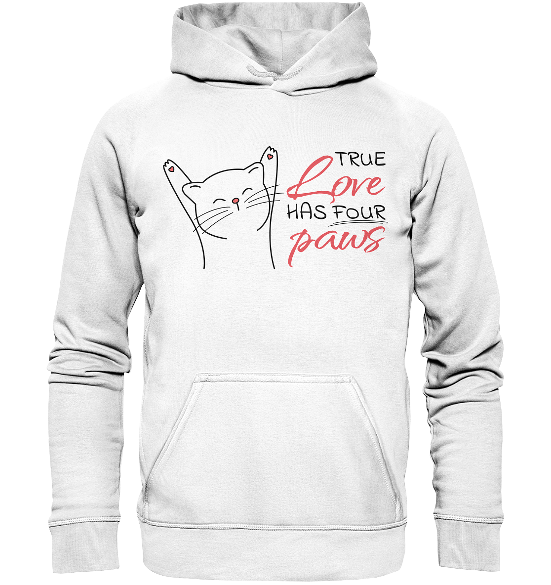 True Paw Love - Basic Unisex Hoodie