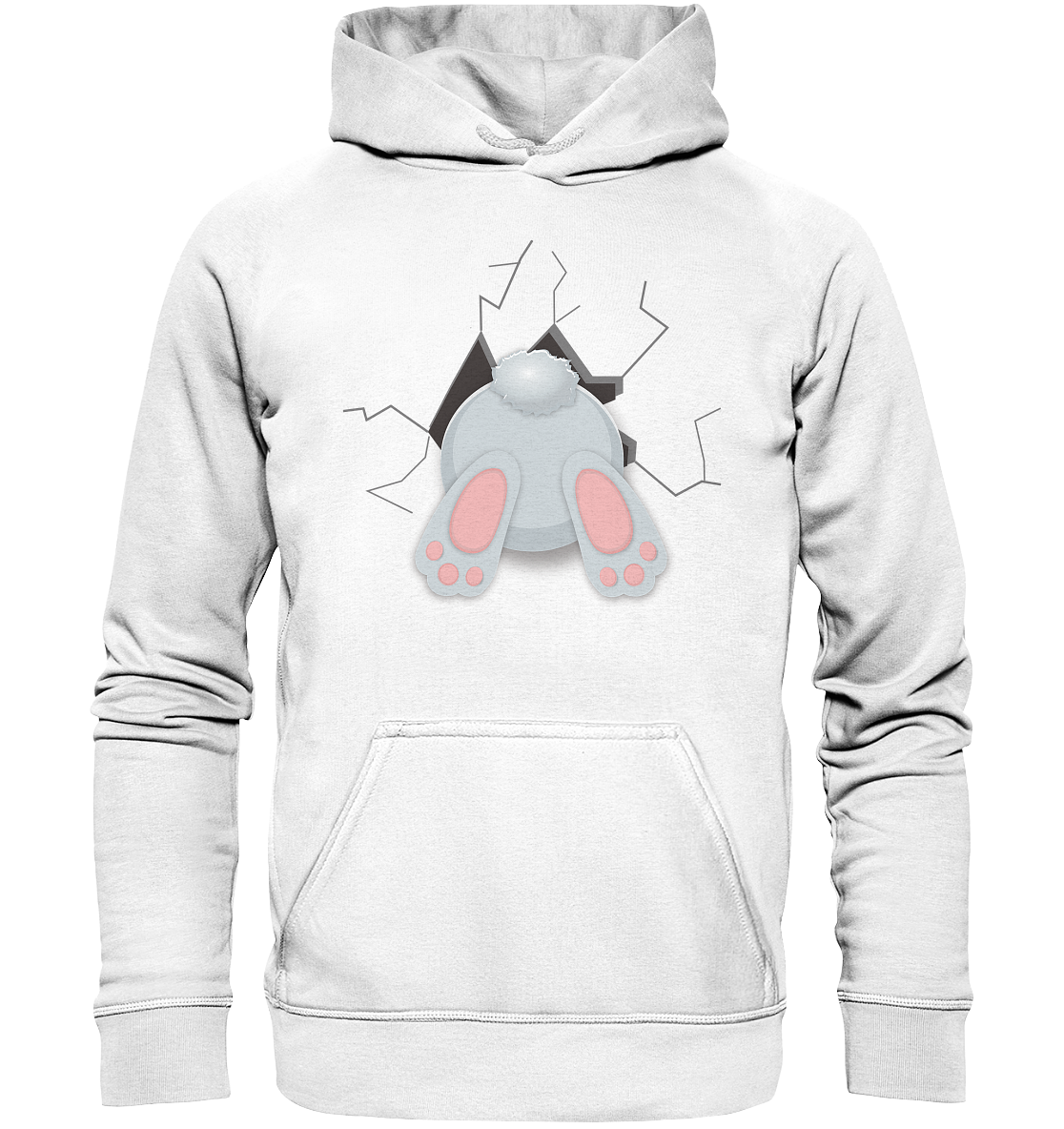 Easter Backside - Basic Unisex Hoodie