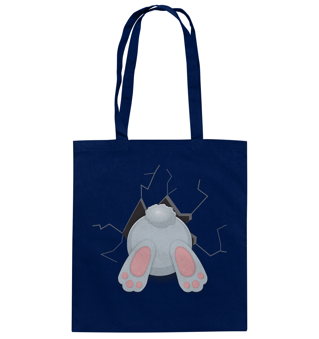 Easter Backside - Baumwolltasche