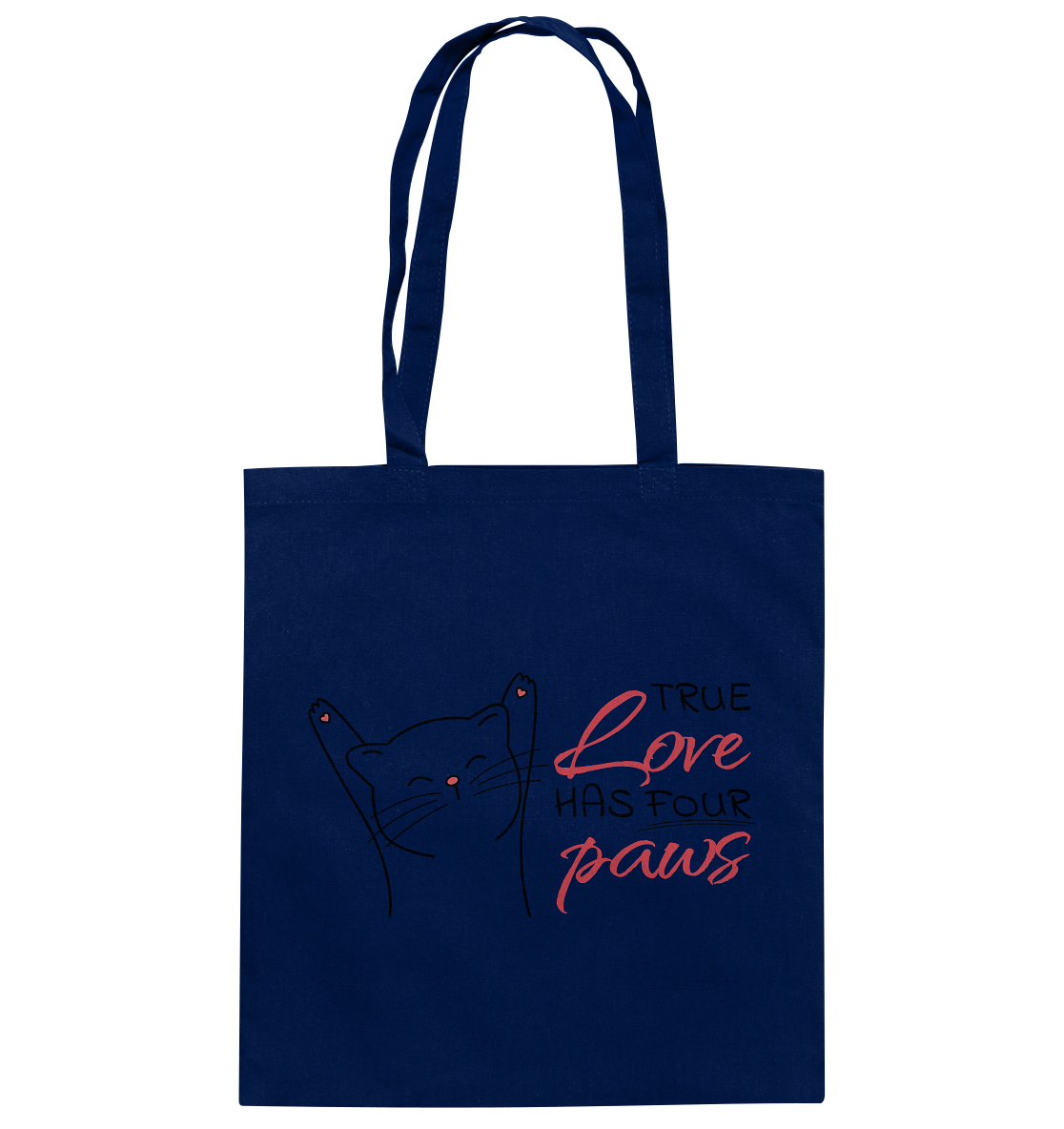 True Paw Love - Baumwolltasche