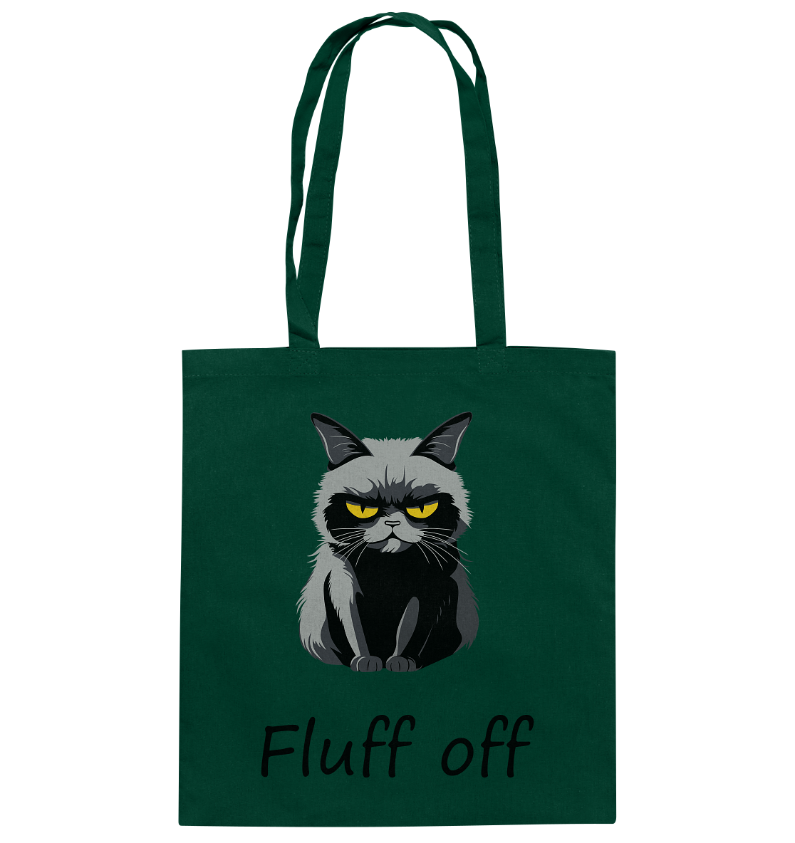 Fluff off - Baumwolltasche