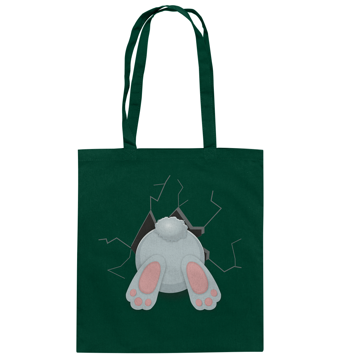 Easter Backside - Baumwolltasche