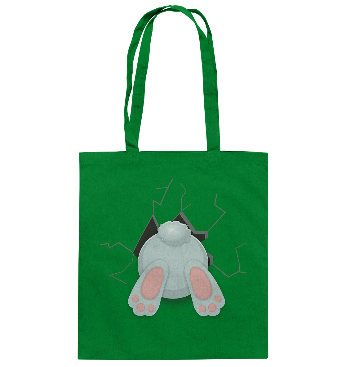 Easter Backside - Baumwolltasche