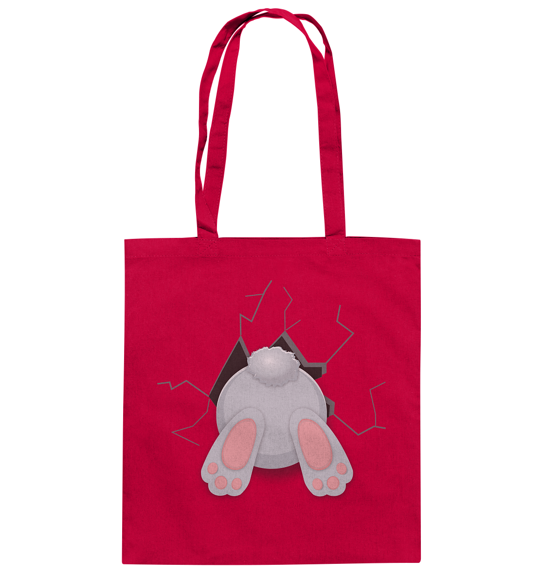 Easter Backside - Baumwolltasche