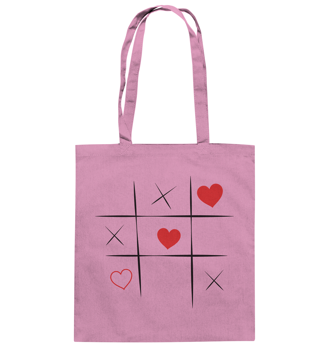 Tic-Tac-Love - Baumwolltasche