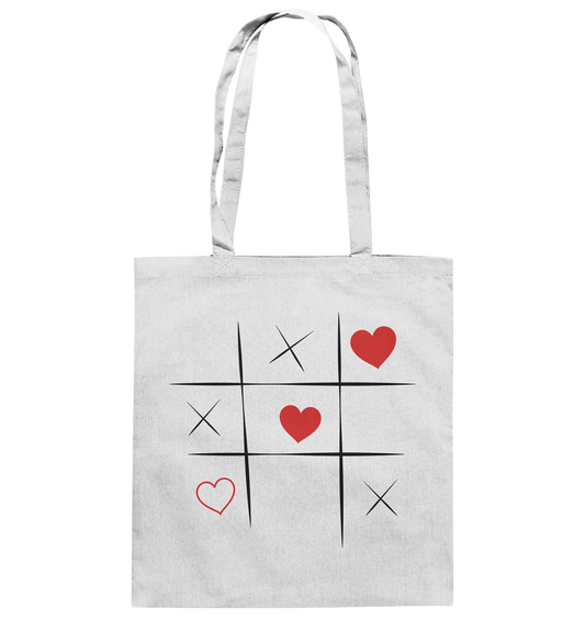 Tic-Tac-Love - Baumwolltasche