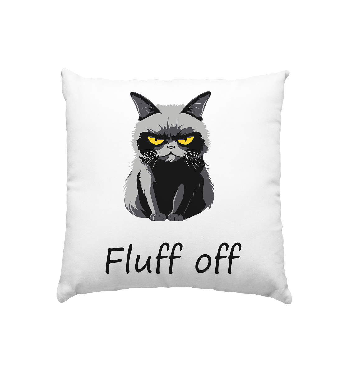 Fluff off - Kissen 40x40cm