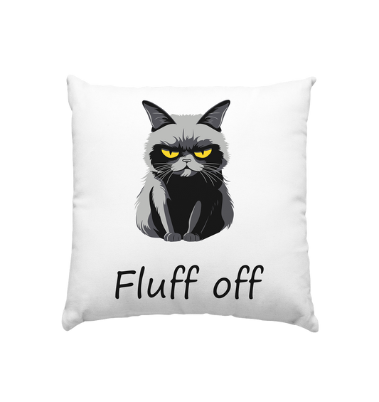 Fluff off - Kissen 40x40cm