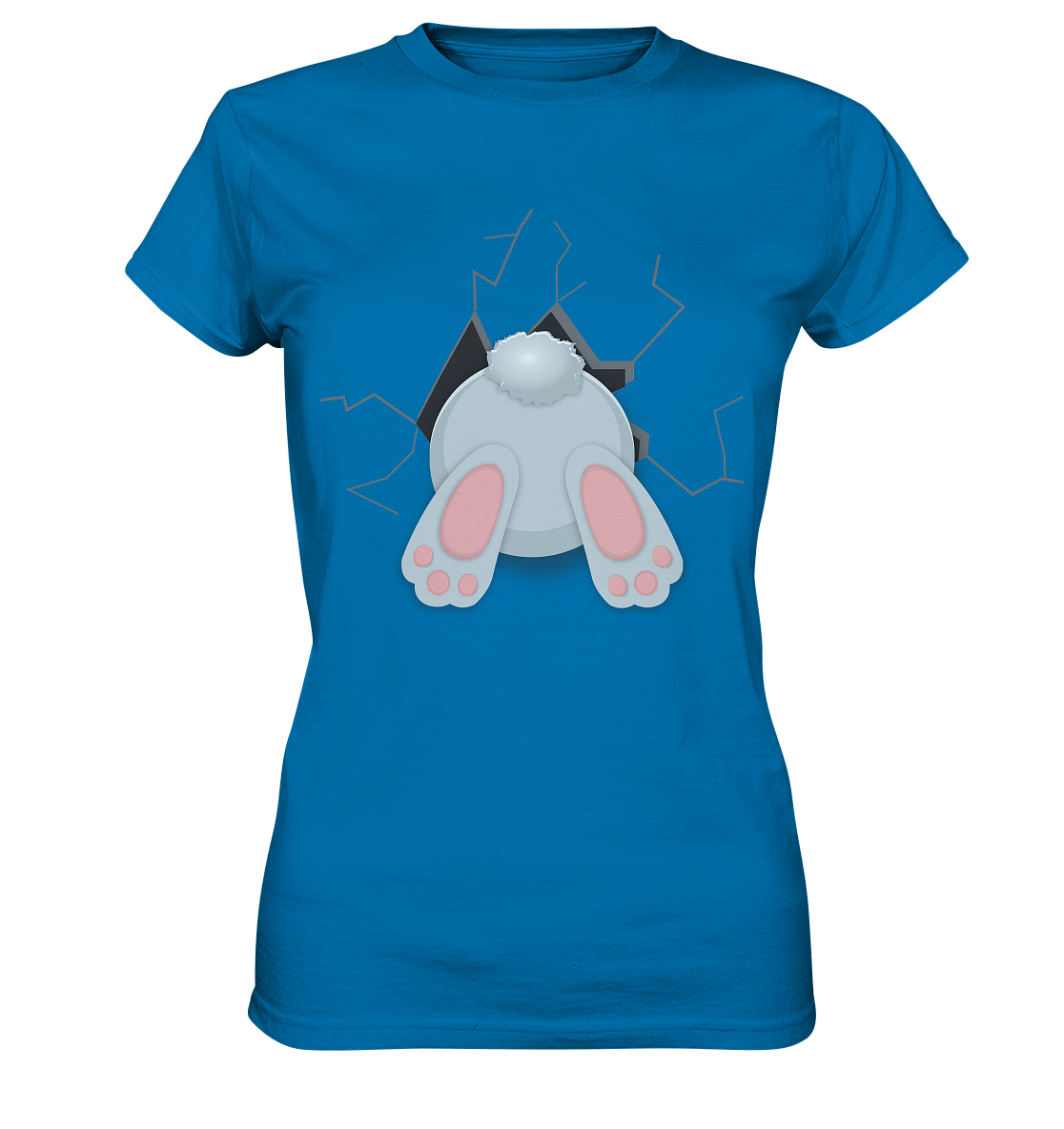 Easter Backside - Ladies Premium Shirt