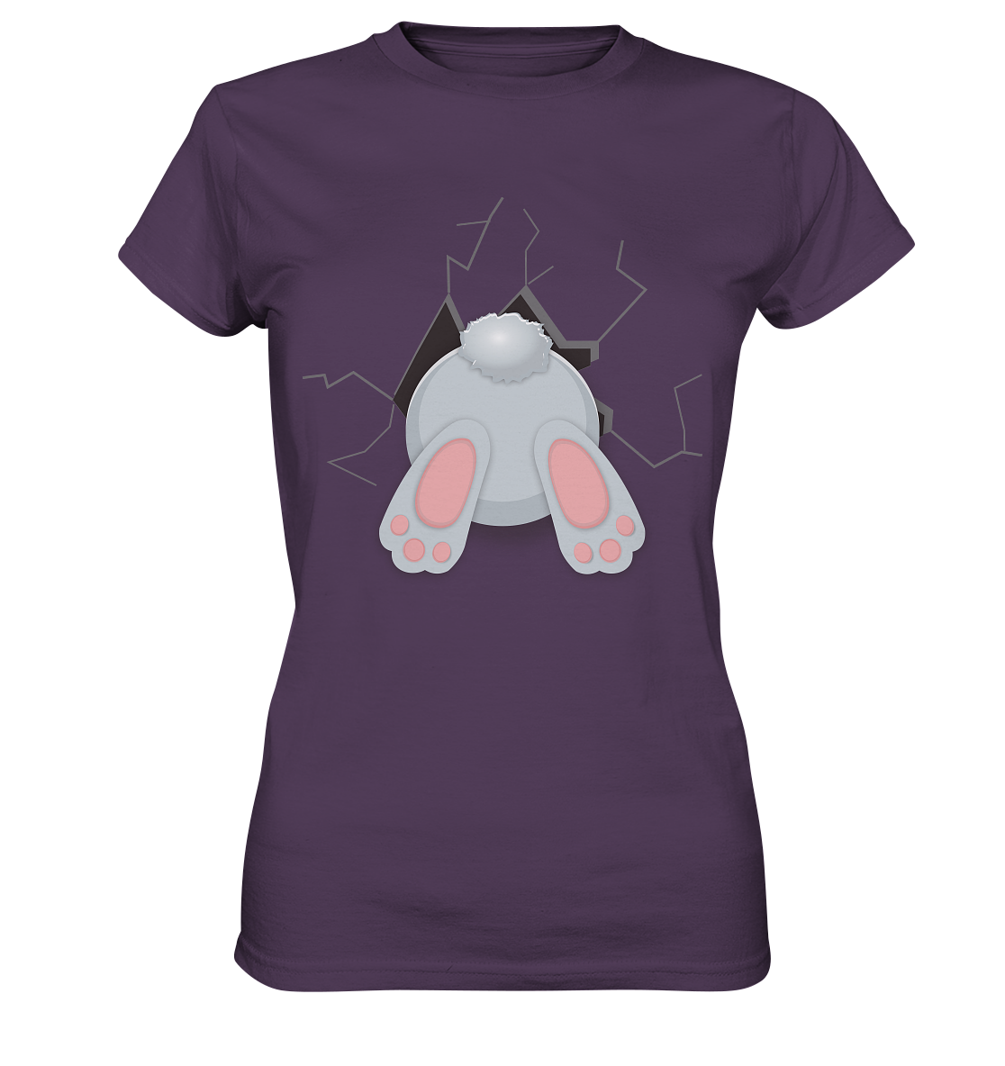 Easter Backside - Ladies Premium Shirt