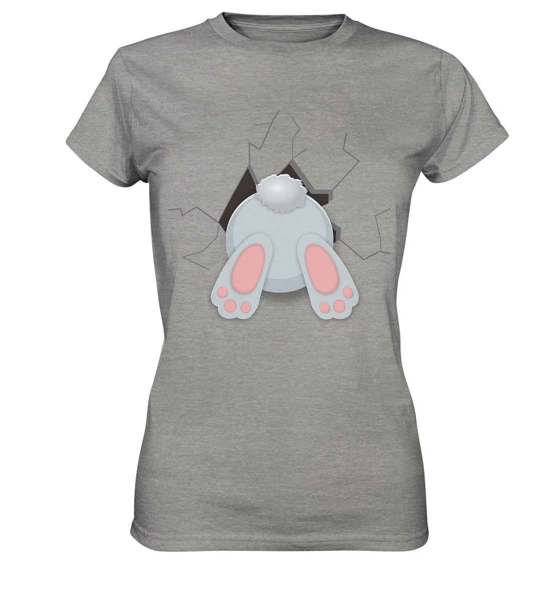 Easter Backside - Ladies Premium Shirt