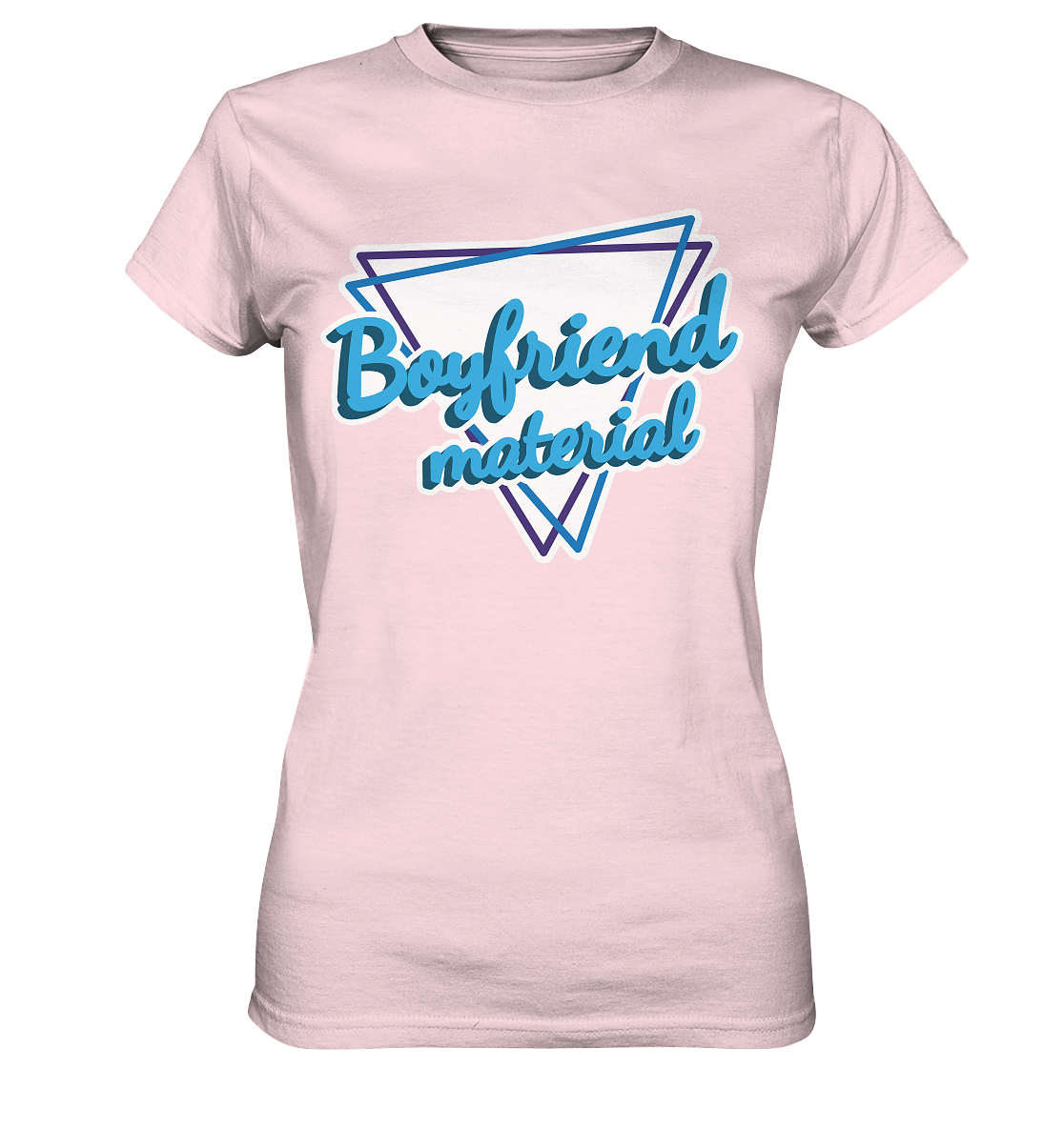 Boyfriend material - Ladies Premium Shirt