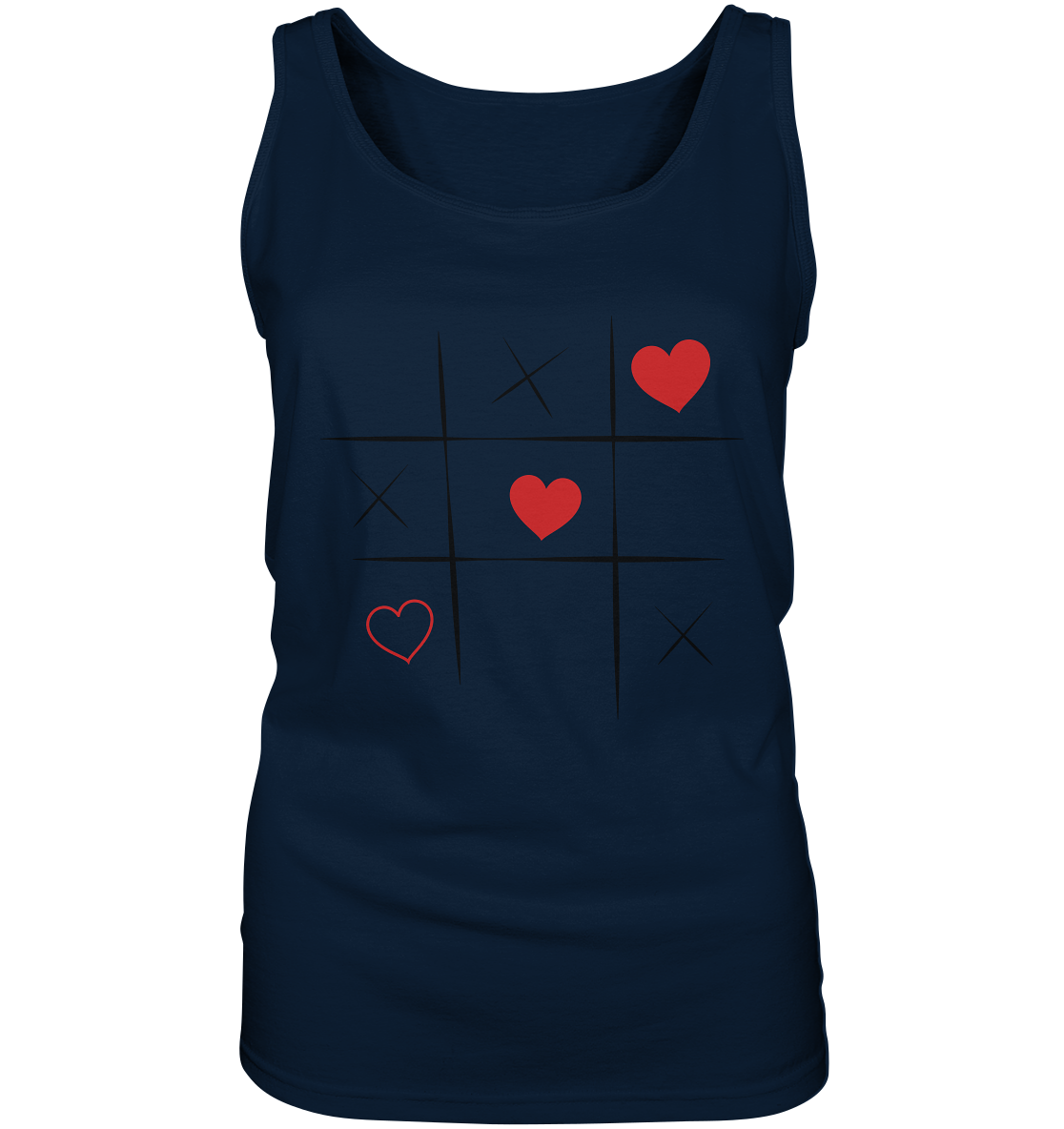 Tic-Tac-Love - Ladies Tank-Top