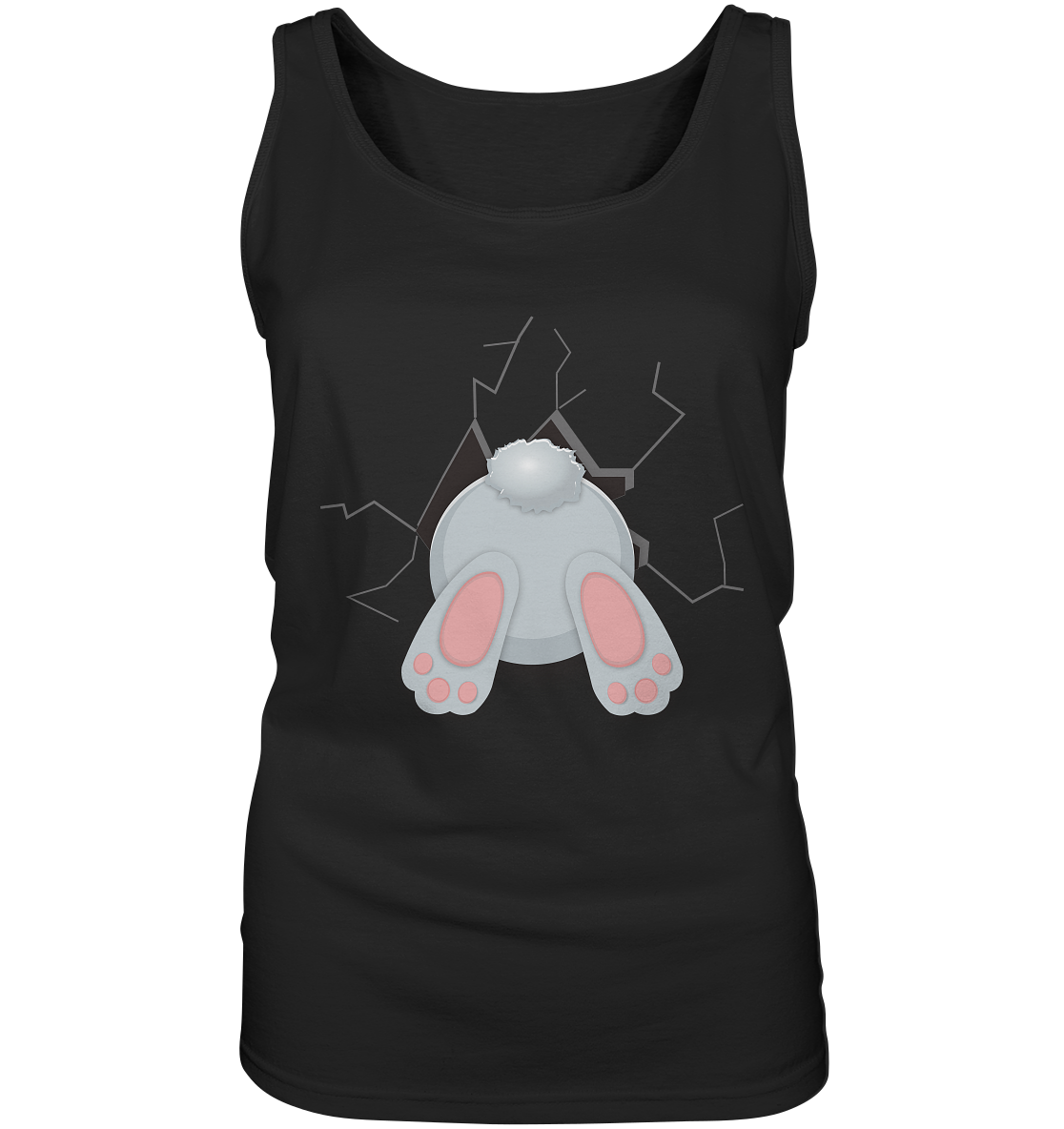 Easter Backside - Ladies Tank-Top